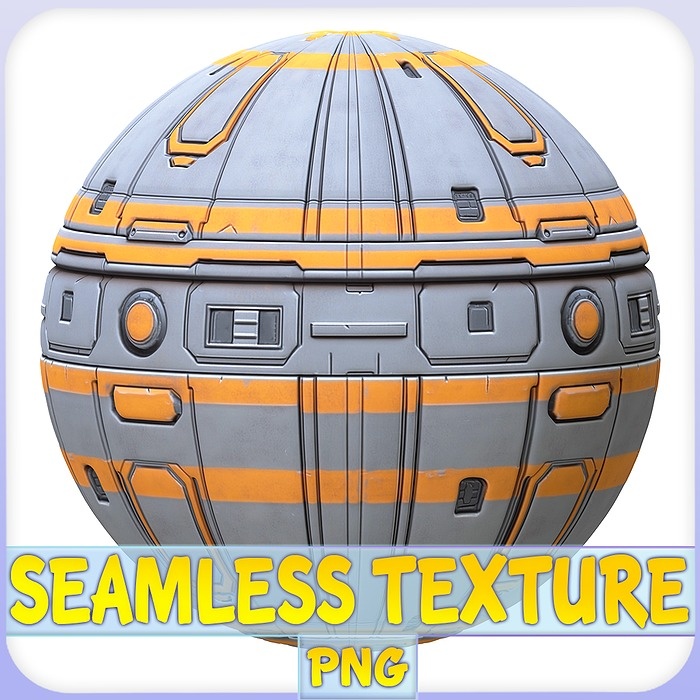 SciFi Seamless Texture