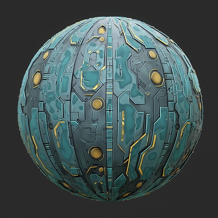 Sci-FI Seamless Texture 