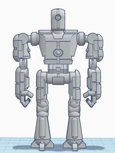 N4CR Security Robot Droid Tabletop Gaming Minaiture