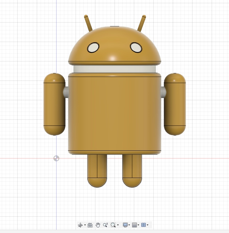 Android robot mascot