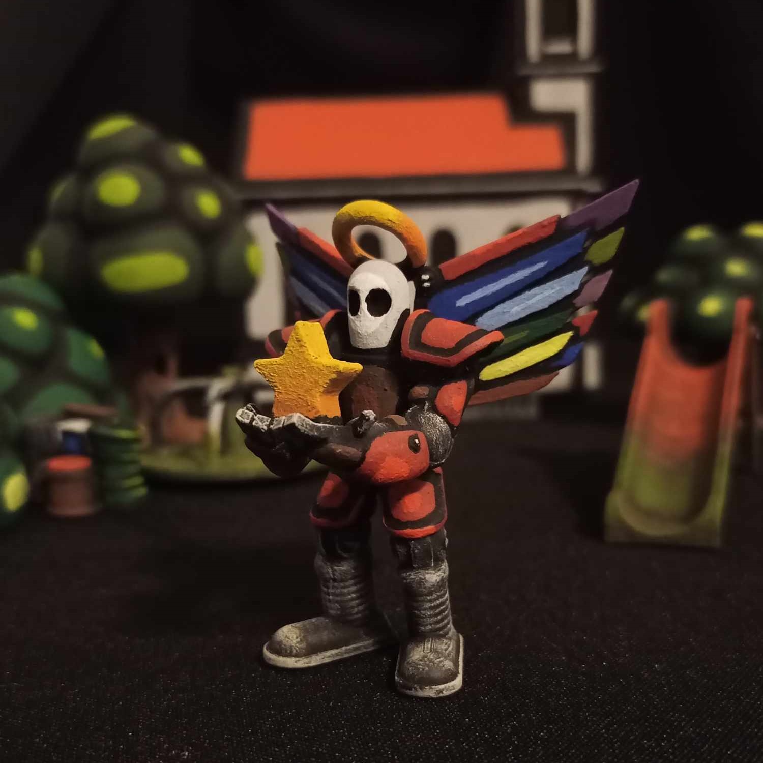 DOLOREM, THE ROBOT WITH STAR