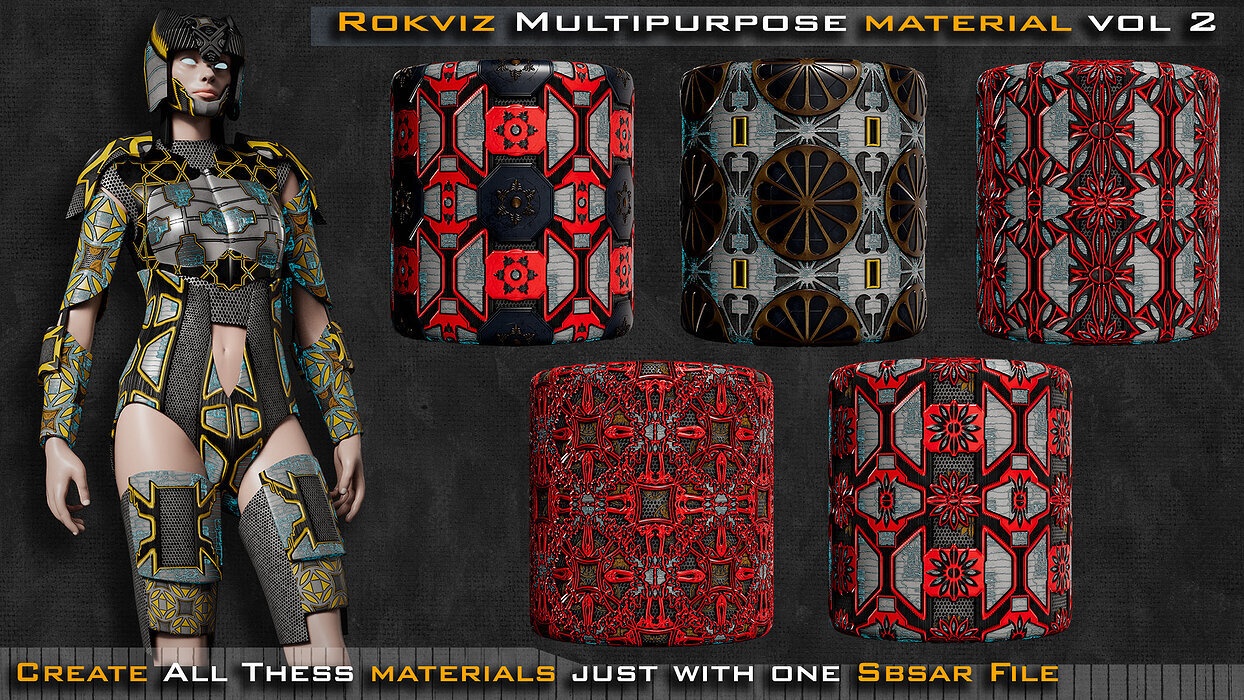 Rokviz multi-purpose Material vol 2