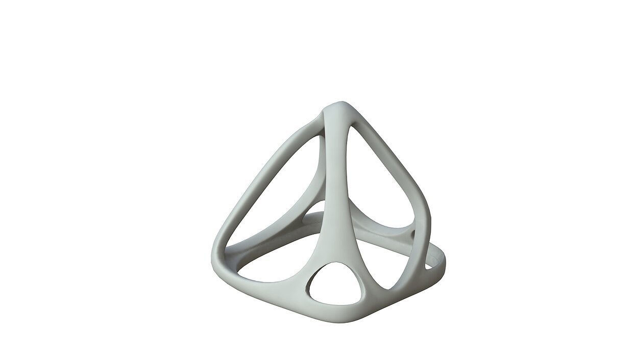 SciFi Cube Object No 57528 Low Poly Shape