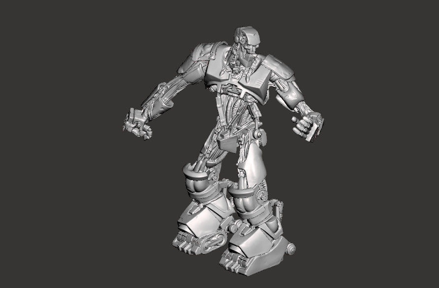 ABC WARRIOR ROBOT FROM THE 1995 MOVIE JUDGE DREDD TOY SOLDIER