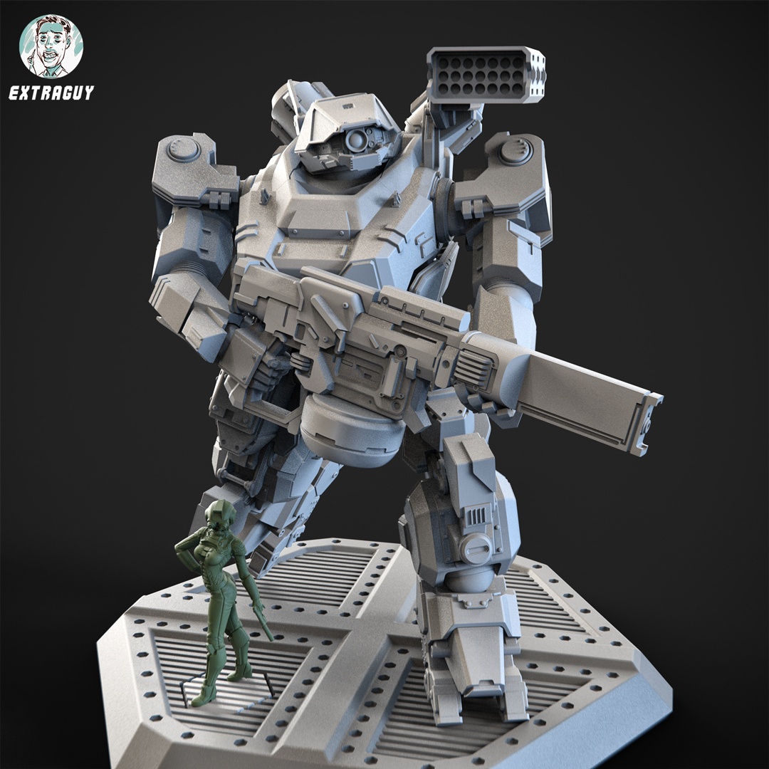 OVERWEIGHT GEAR HUNTER 100MM PLUS PILOT