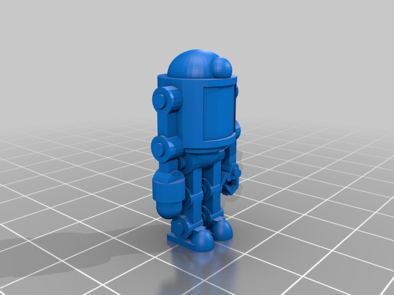 Robot Henchmen for Tabletop Miniatures Gaming STARGRAVE and STAR WARS Droid