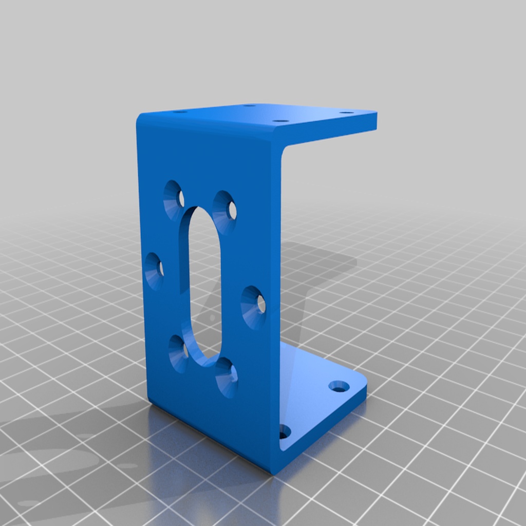 motor mount for Nextrox Mini geared motor with top platform support