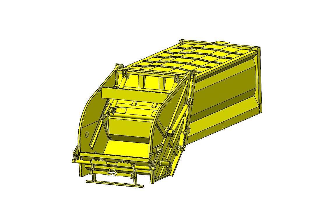 Refuse Compactor Vehicle 14 CuM Capacity