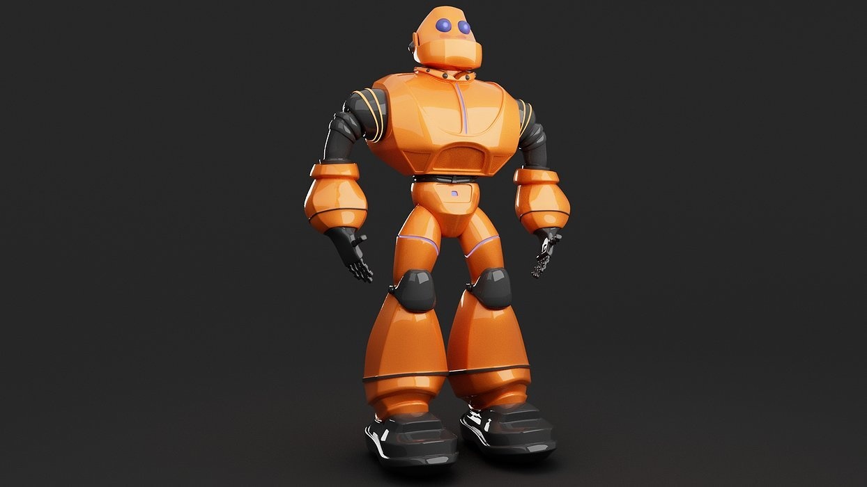 sci fi - character  robot - model