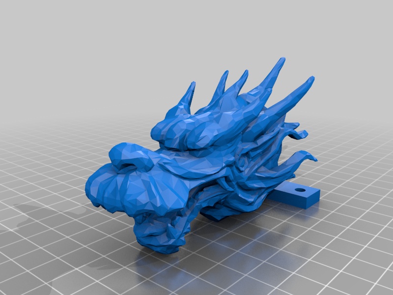 Robot Arm Dragon Head