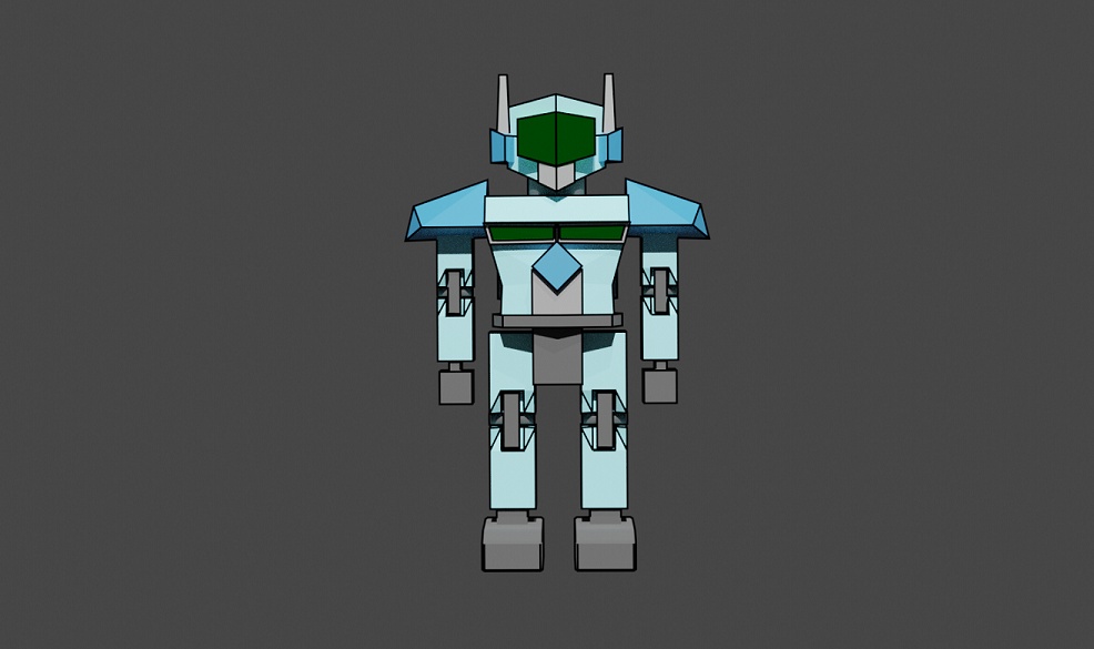 Low Poly Robot