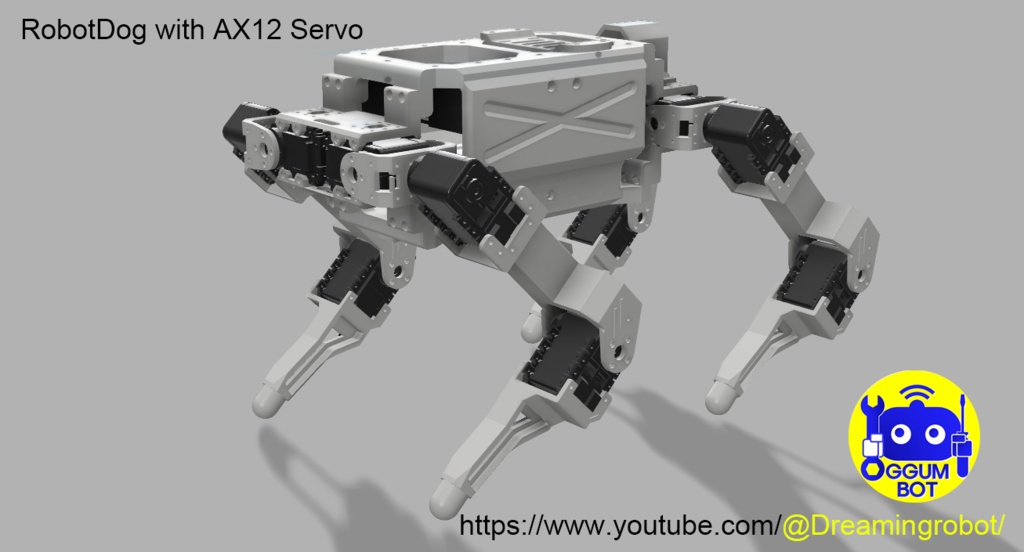 RobotDog with AX12 Servo