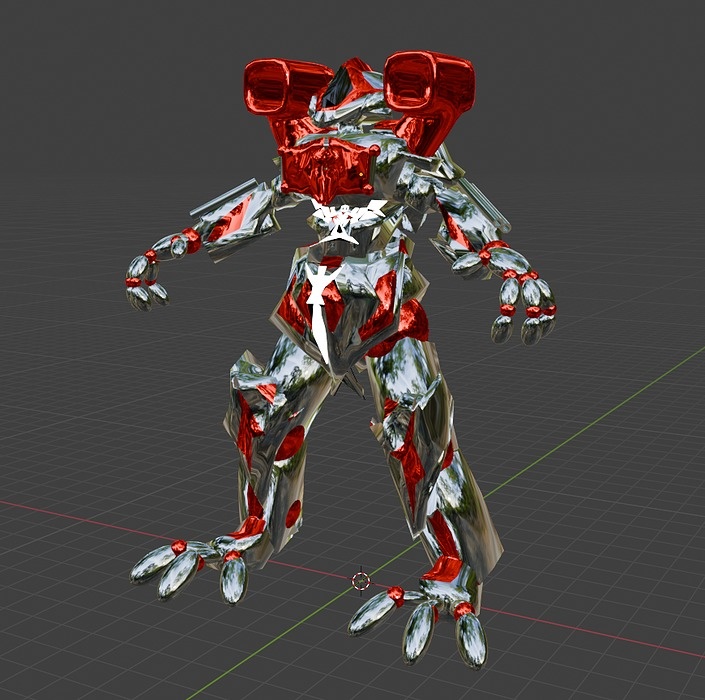 Mesh of M-13 Milirary Robots FBX Files