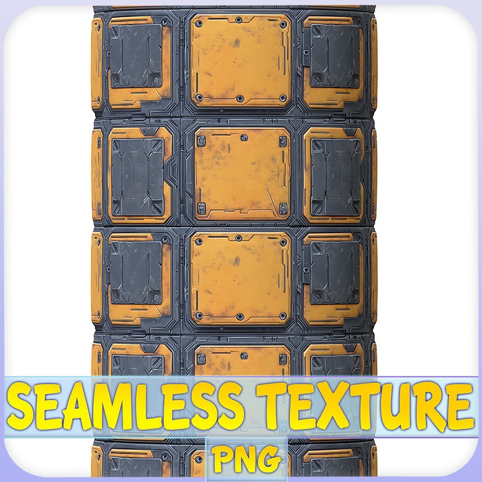 SciFi Seamless Texture