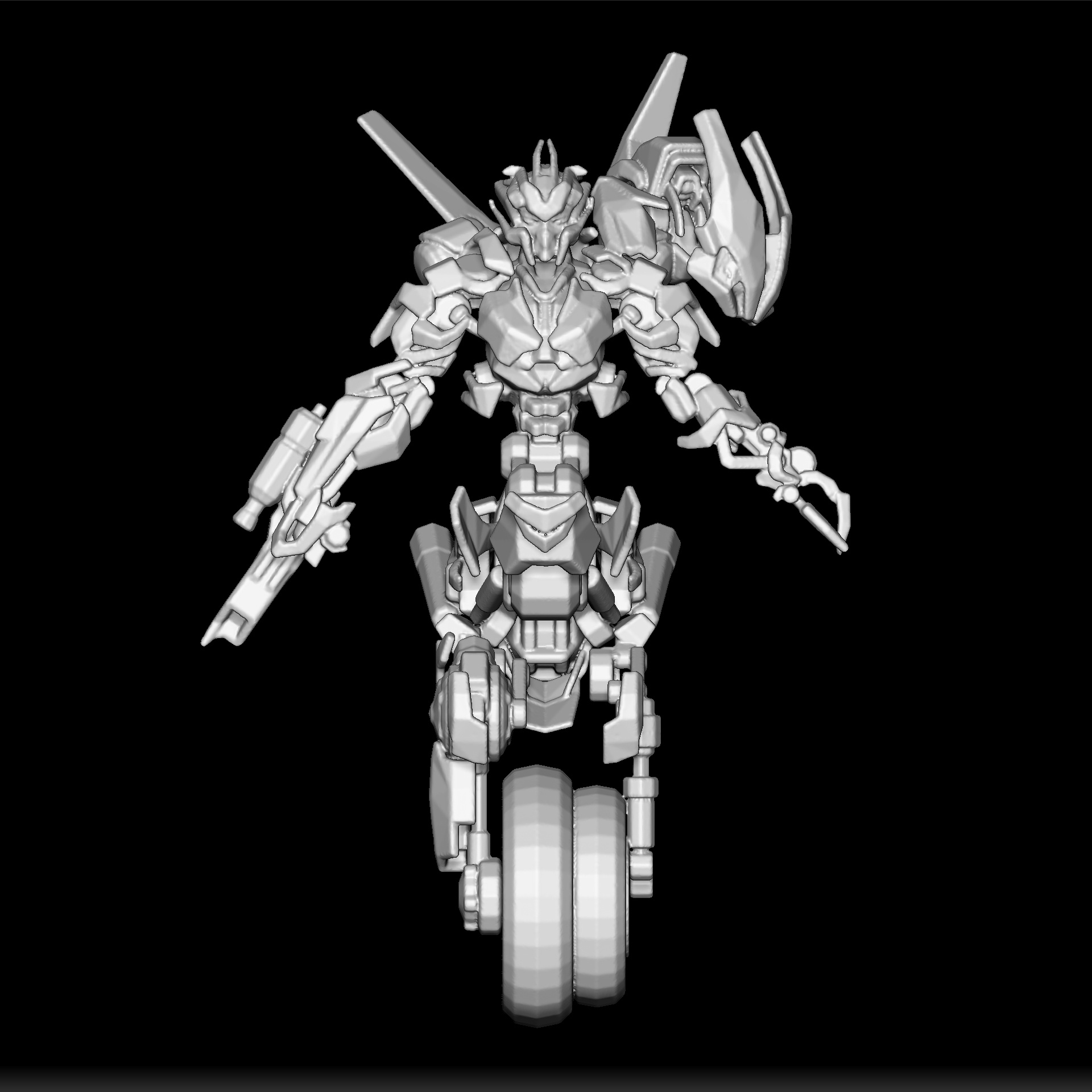 ARCEE ROBOT MODEL - TRANSFORMER CHARACTER SCULPTURE - FEMALE AUTOBOT FIGURE - ACTION FIGURE DISPLAY - 3D PRINT COLLECTIBLE