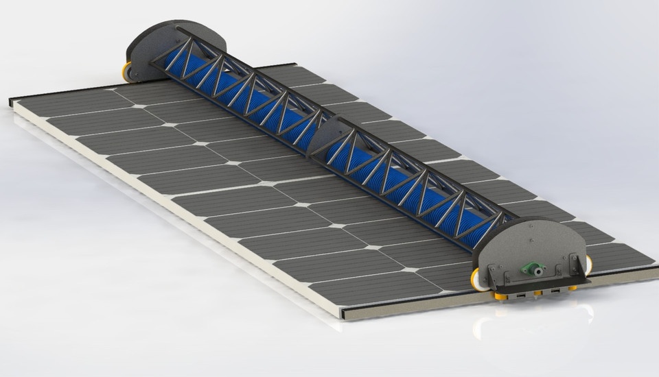 SOLAR PANEL CLEANING ROBO...
