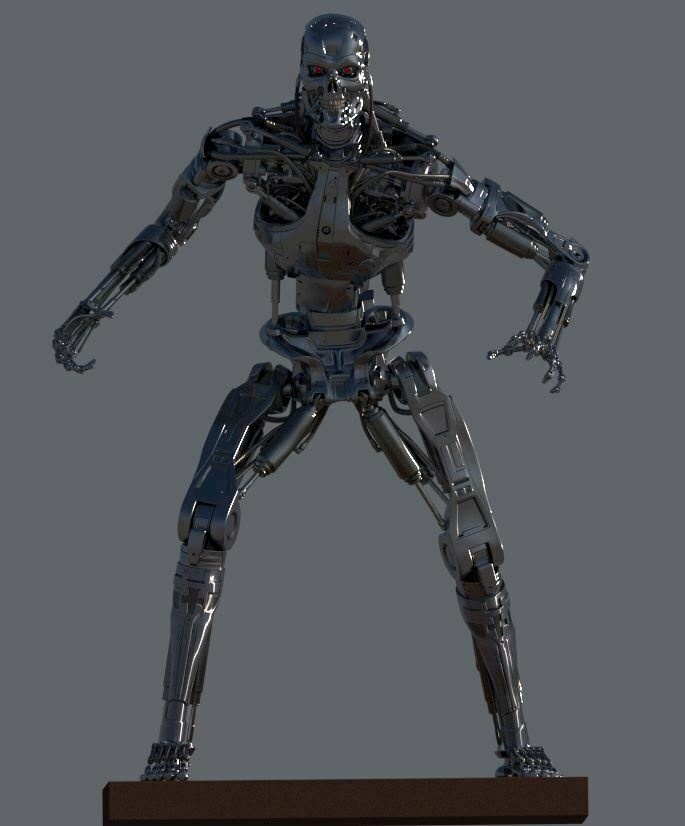 TERMINATOR T-800 ENDOSKELETON T1 V4 HIGH DETAL