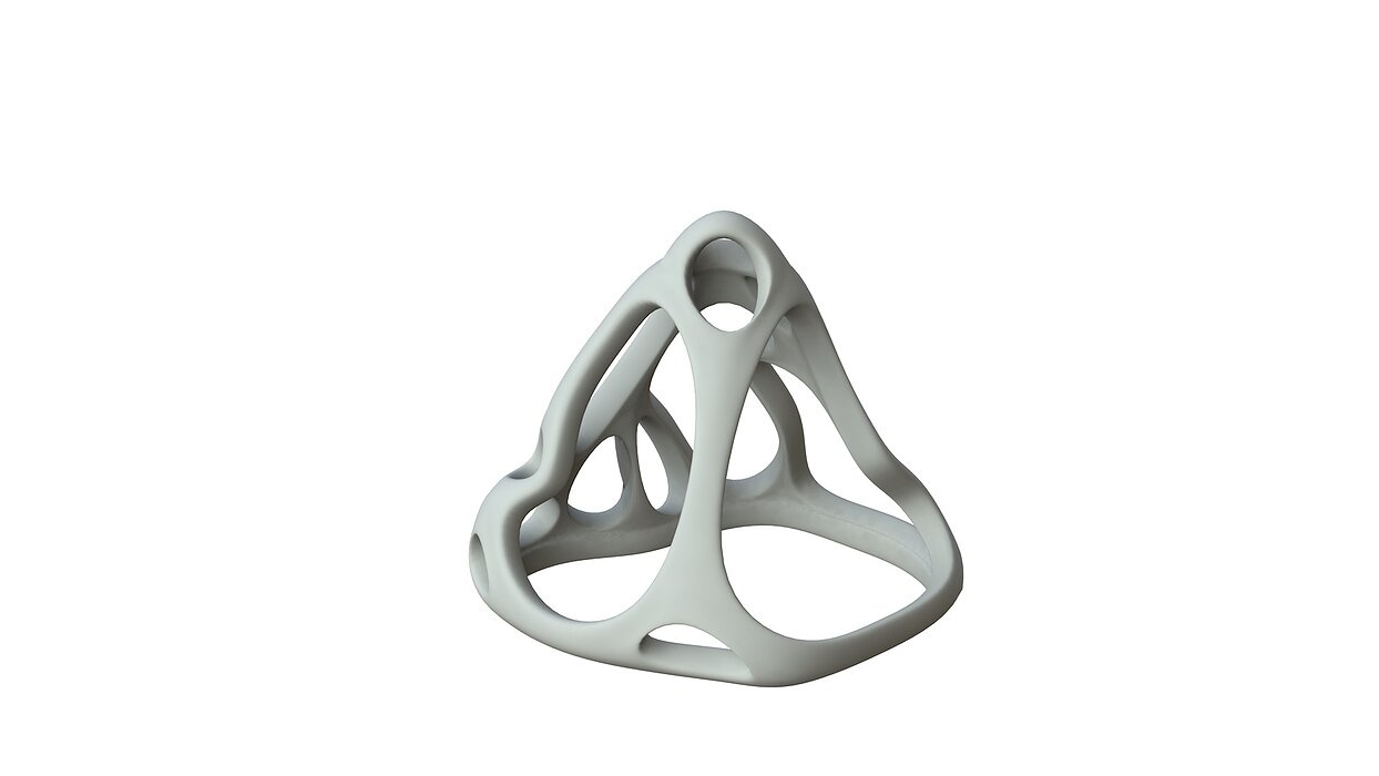 SciFi Cube Object No 59771 Low Poly Shape
