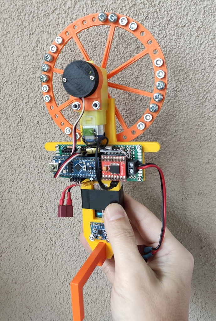 ONE AXIS SELF BALANCING STICK (DC MOTOR)
