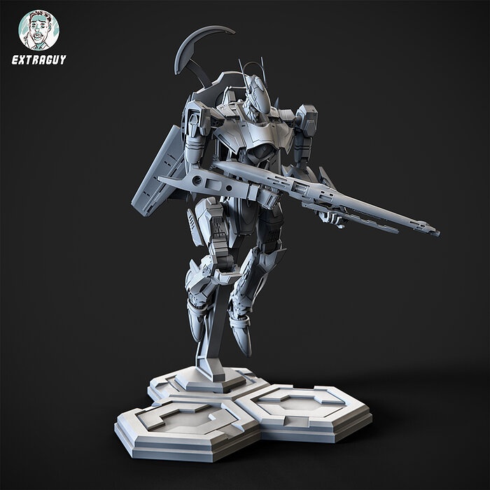 RXG-25 Combattroid 100mm Poseable