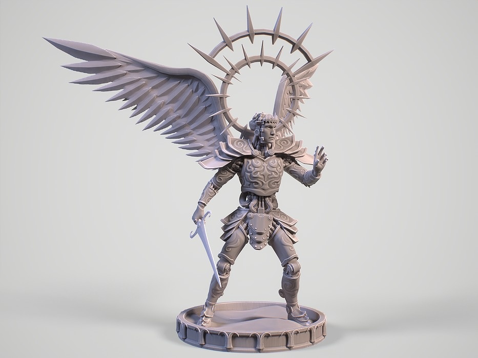 Mechanical angel robot miniature