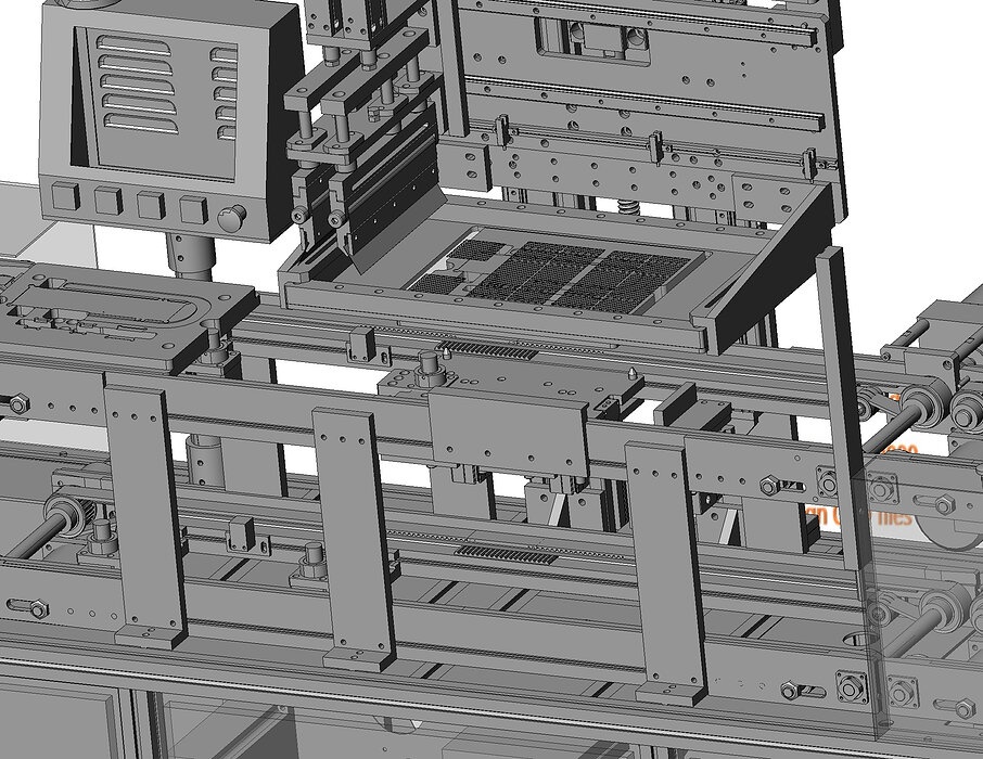 industrial 3D model solder paste scanner