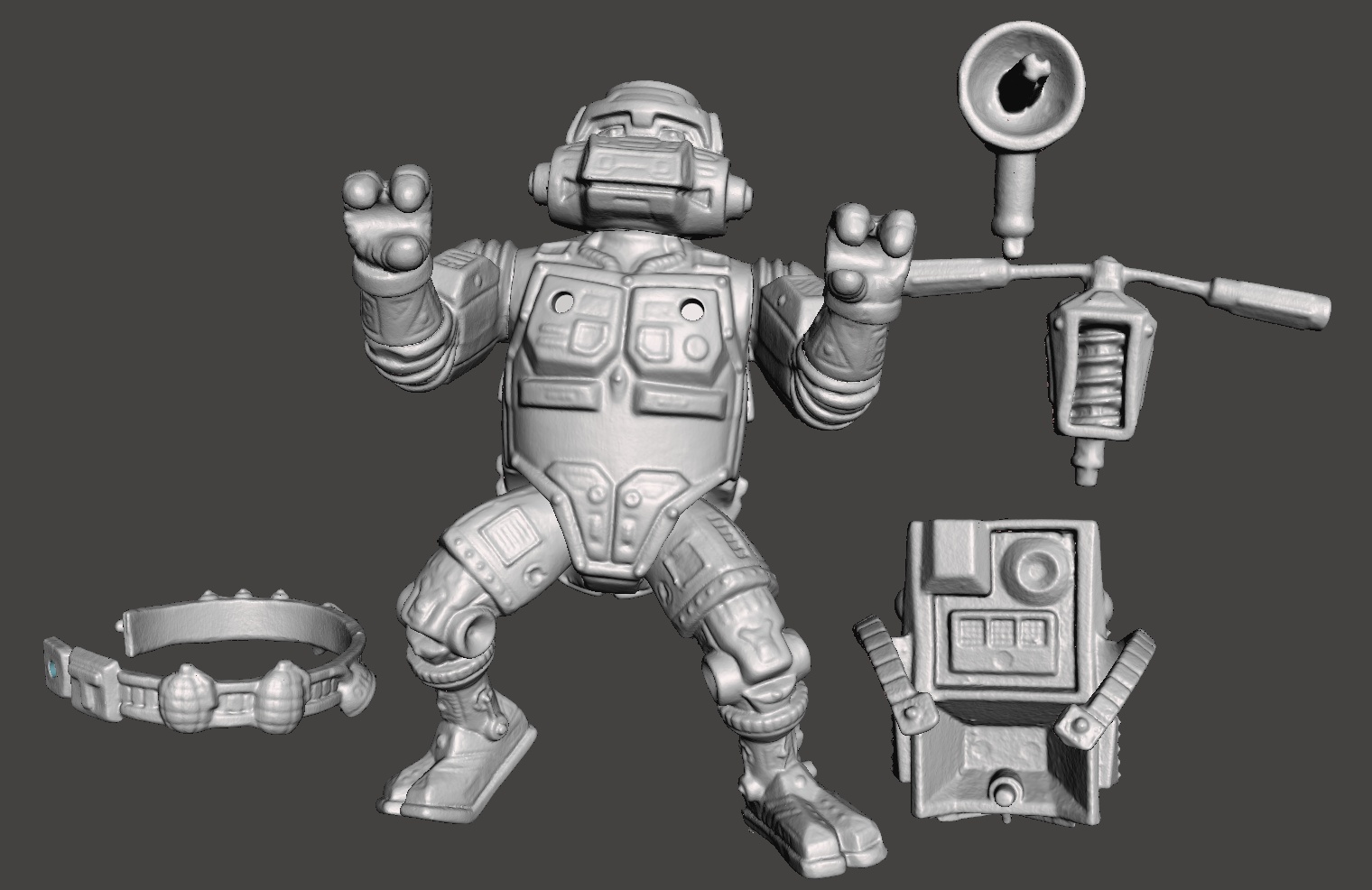 METALHEAD ROBOT VINTAGE TMNT ( TEENAGE MUTANT NINJA TURTLES) COMPLETE