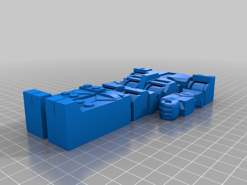 Mighty Orbots Posable Print-in-place