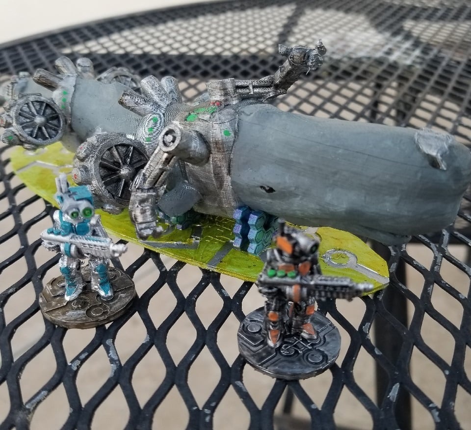 Cyber Whale Morph For Eclipse Phase