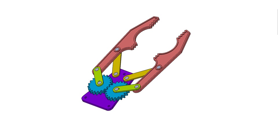 Robotic Claw - SolidWorks