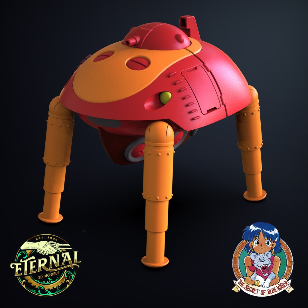 GRATAN ARTICULATED TOY WALKER MODE - THE SECRET OF BLUE WATER - ETERNAL