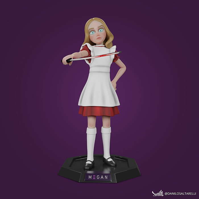 M3GAN - PRINT MODEL 3D