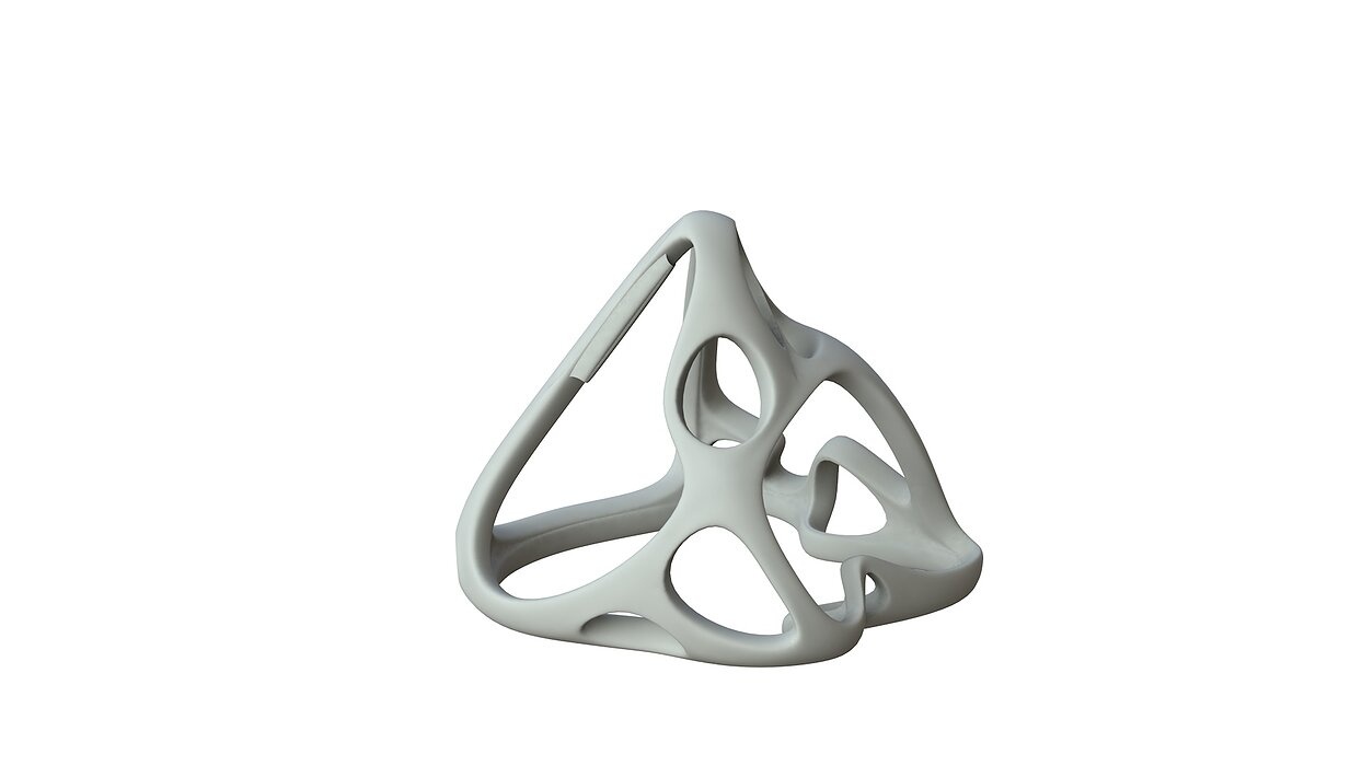 SciFi Cube Object No 62162 Low Poly Shape