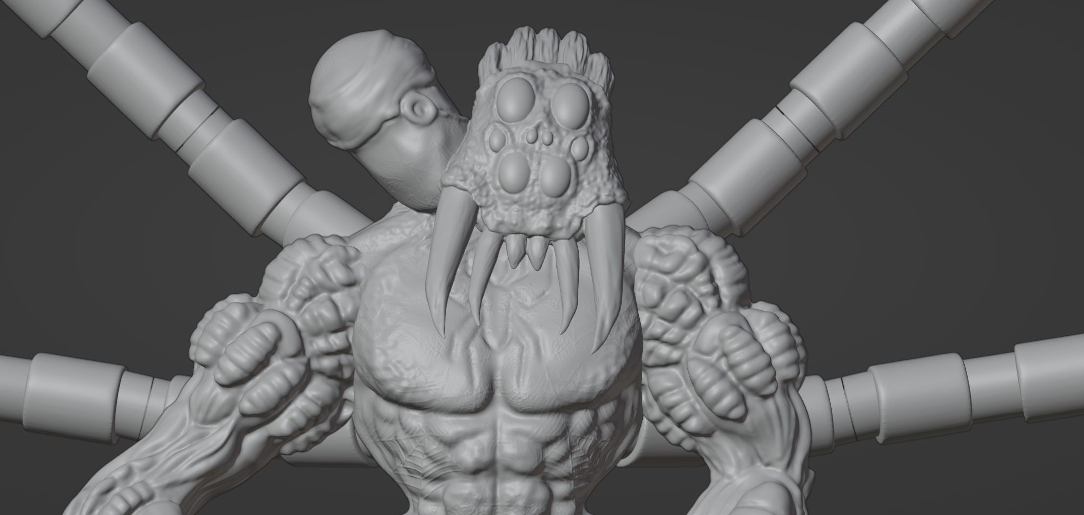 SPIDERMAN CYBORG MUTATED