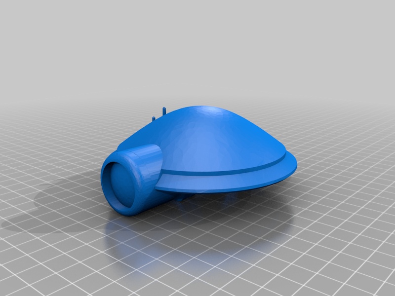 Pit Droid Head Sliced