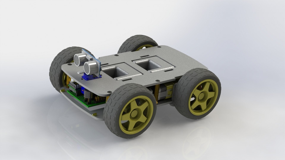 4WD Robot Car
