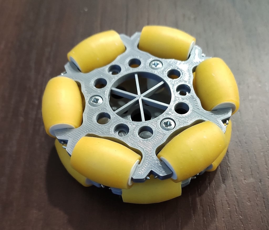 Omni wheel for BLDC motor