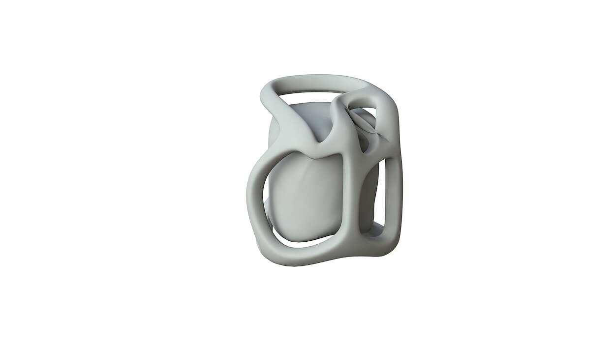 SciFi Shape Object Low Poly86