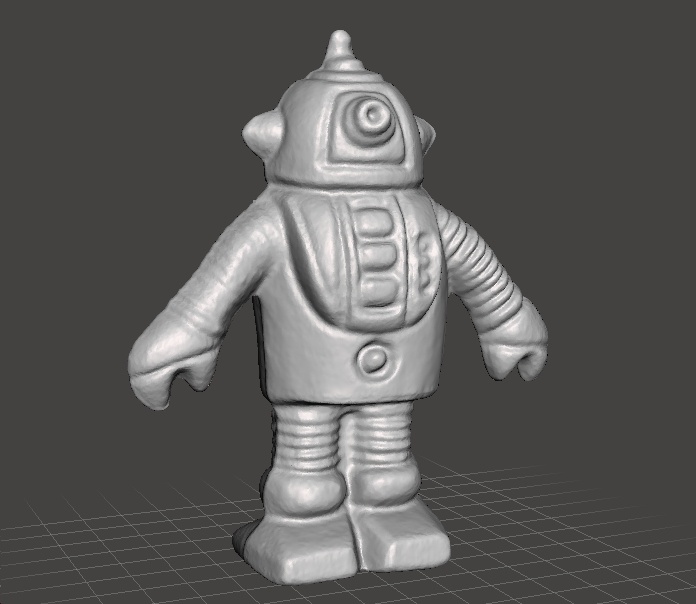 MONOCHROMATIC ROBOT VINTAGE FIGURE MODEL TOY ALIEN 70S