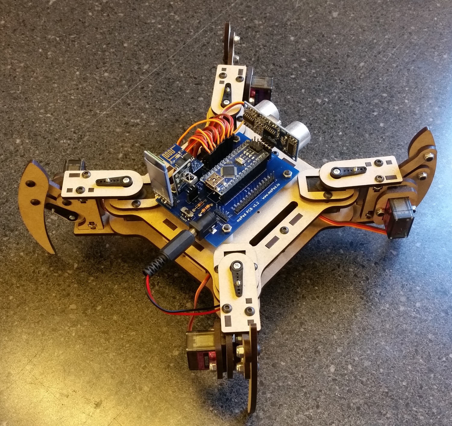 MEPED V2 QUADRUPED ROBOT