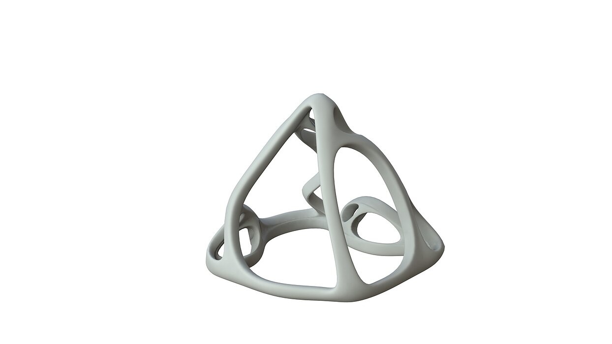 SciFi Cube Object No 64215 Low Poly Shape