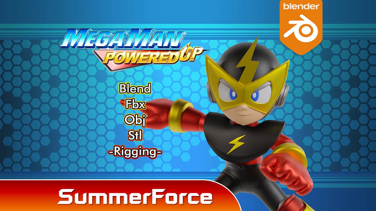 Elecman - Megaman Powered up