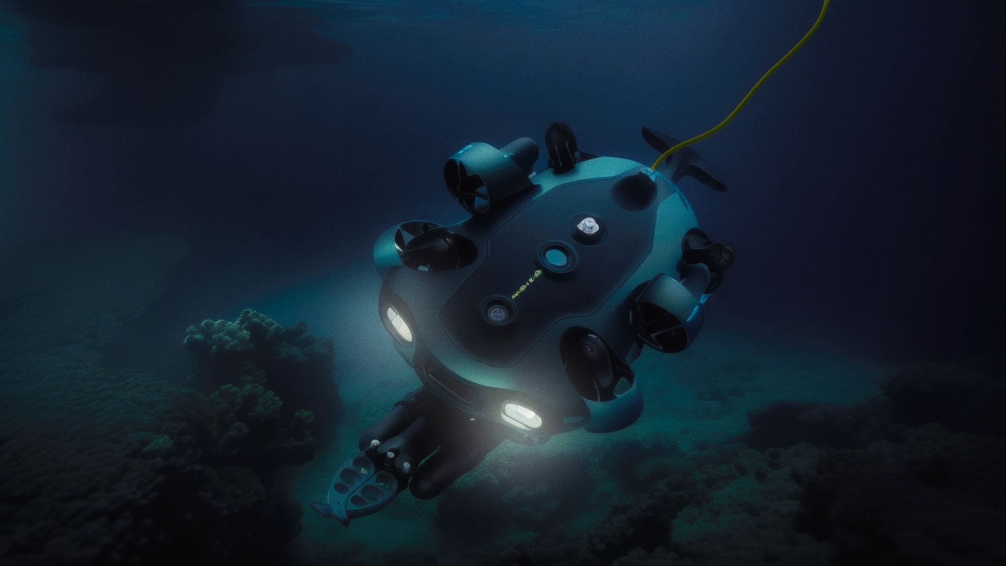 QYSEA FIFISH ROBOTIC ARM CUTTING CLAW