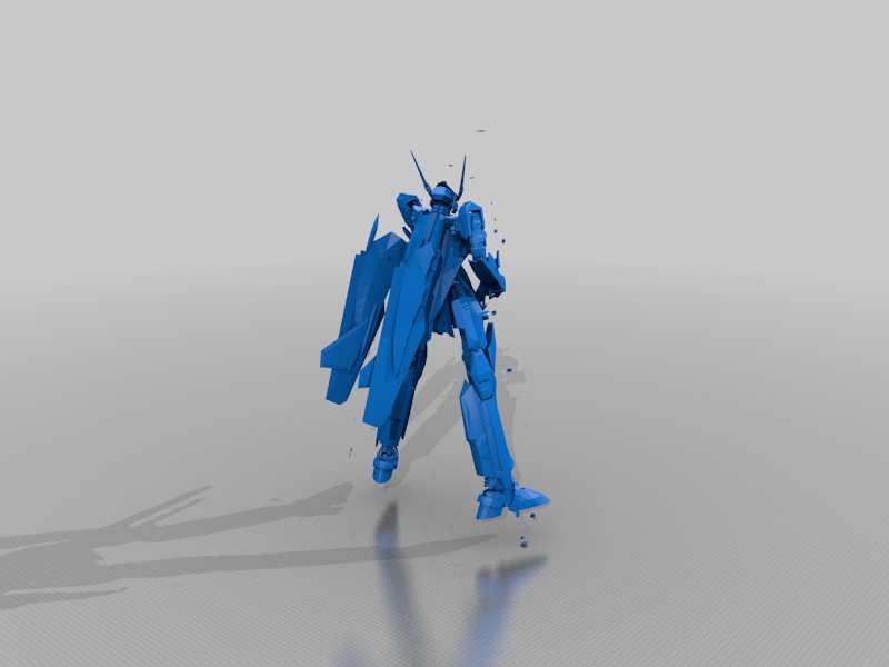 Macross VF-25 Battloid mode