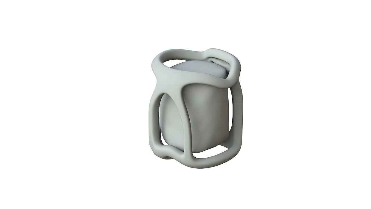 SciFi Shape Object Low Poly