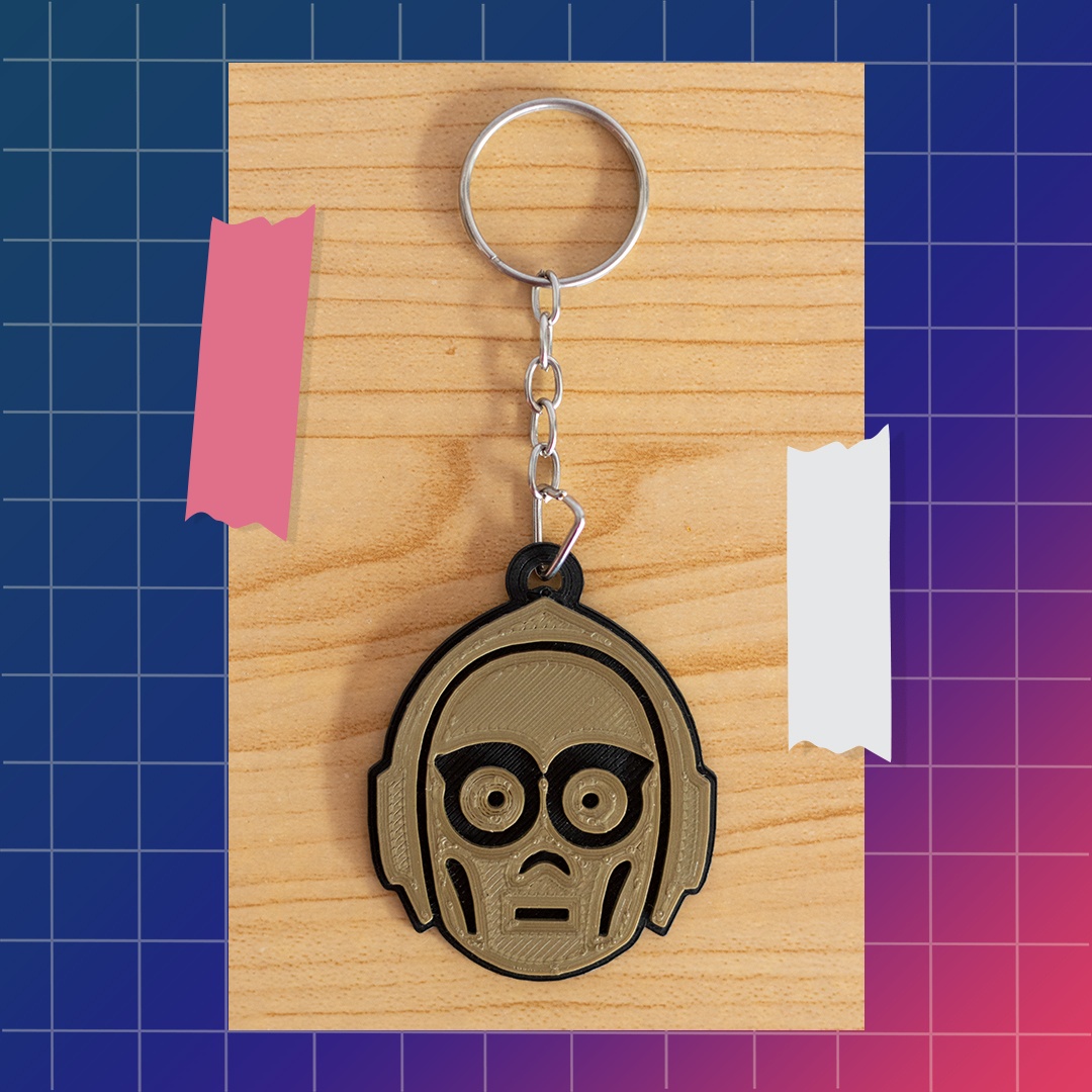 STAR WARS KEY RING - C3PO