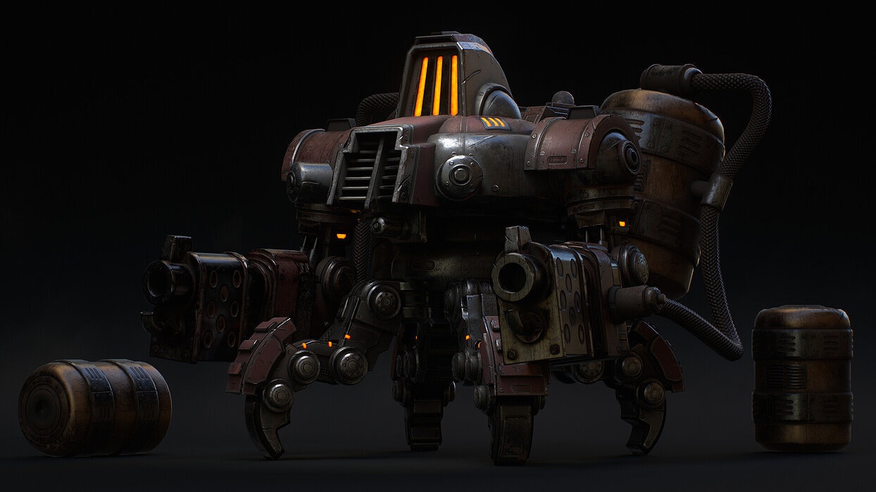 Next generation Spitfire Robot