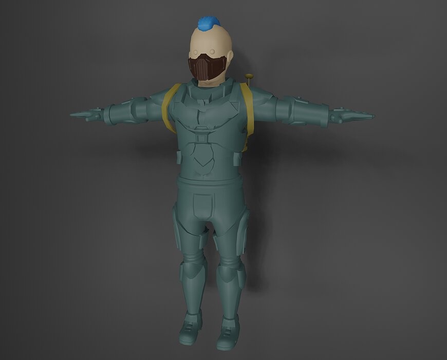 3D Sci-Fi Characters Characters