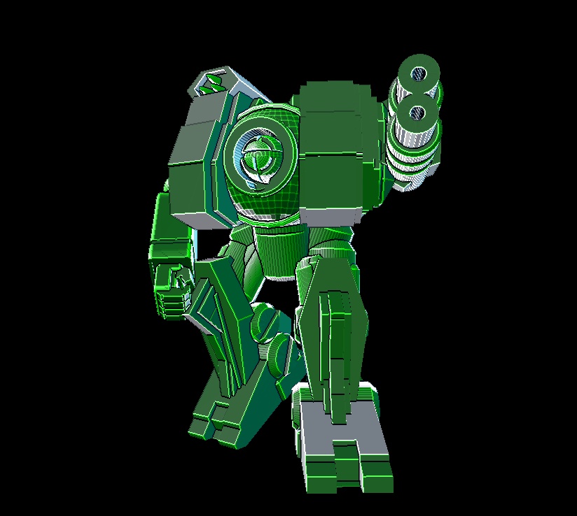 IZ-98 Izzard American Mecha