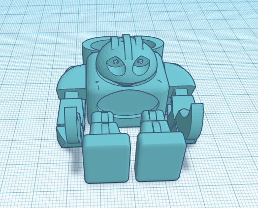 ROBOT WITH MOVING PARTS